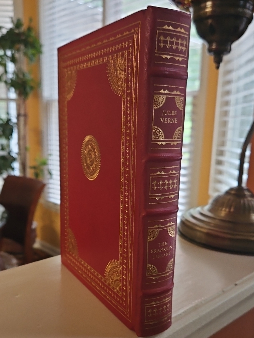 1985 Limited Edition of Jules Verne's Around the World in Eighty Days.